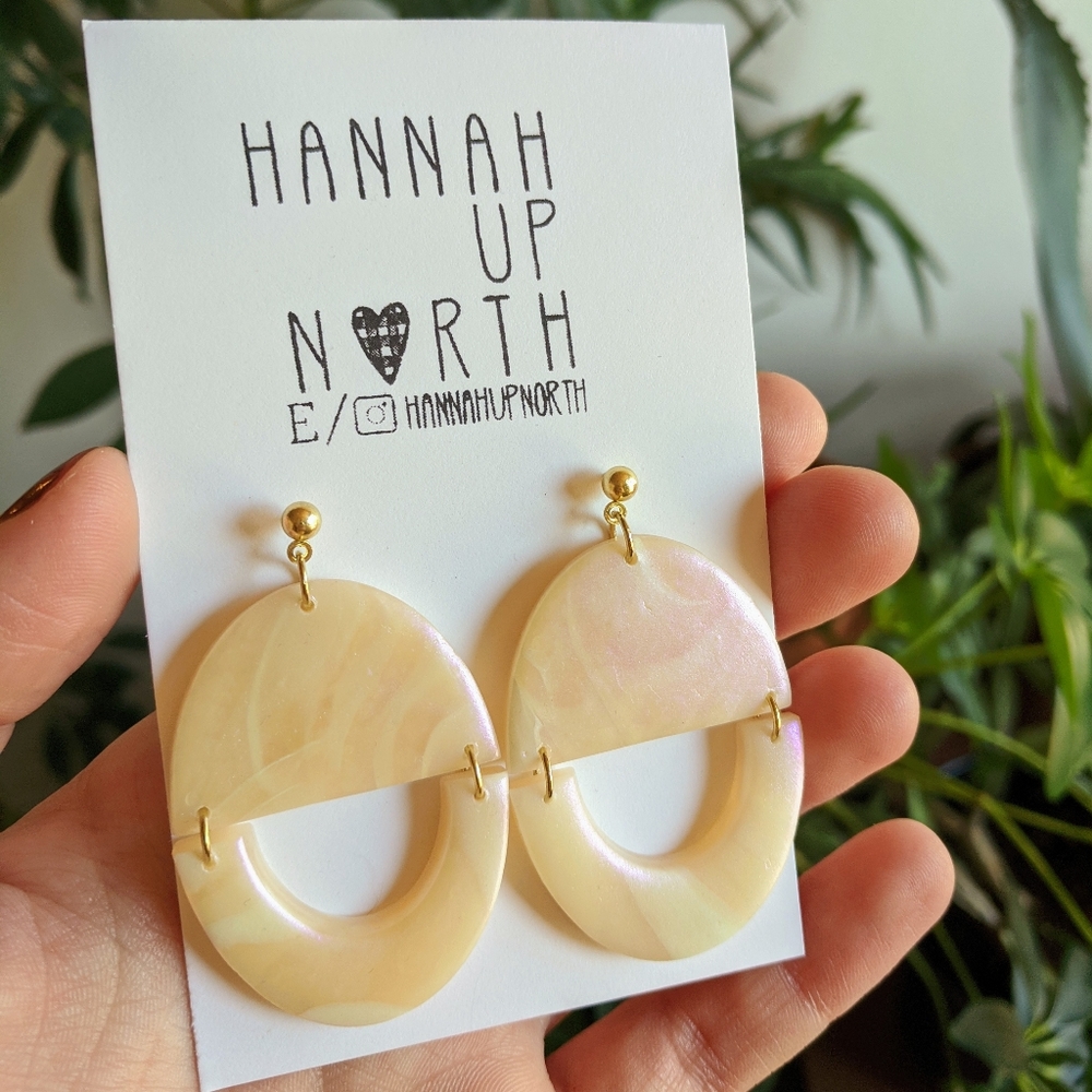 Art Deco dangle earrings